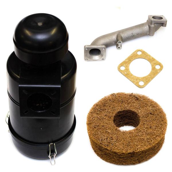 TZ4K Luftfilter, Auspuff