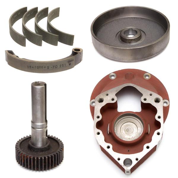 TZ4K & MT8 hinterer Antrieb, Differentialgetriebe, Achsantrieb