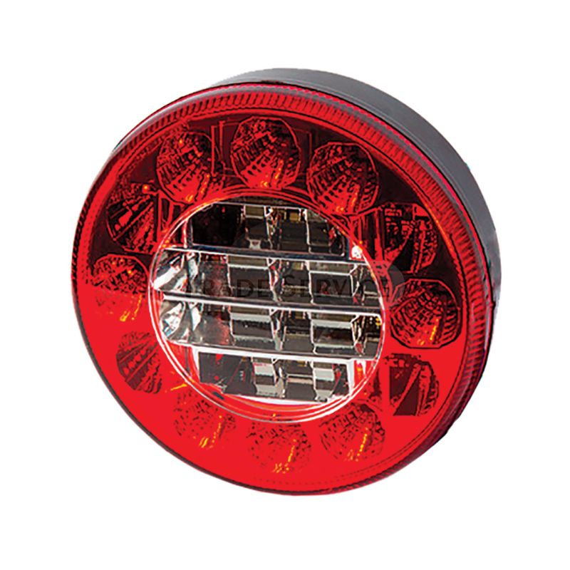 L-ROUND Rückleuchte LED (Rückfahrleuchte + Nebelleuchte)
