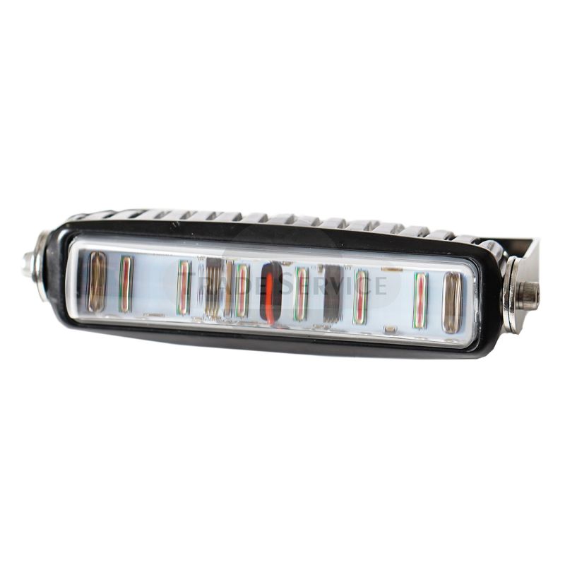 Rote Gabelstapler-Seitenlampe 6 LED 660 lumen