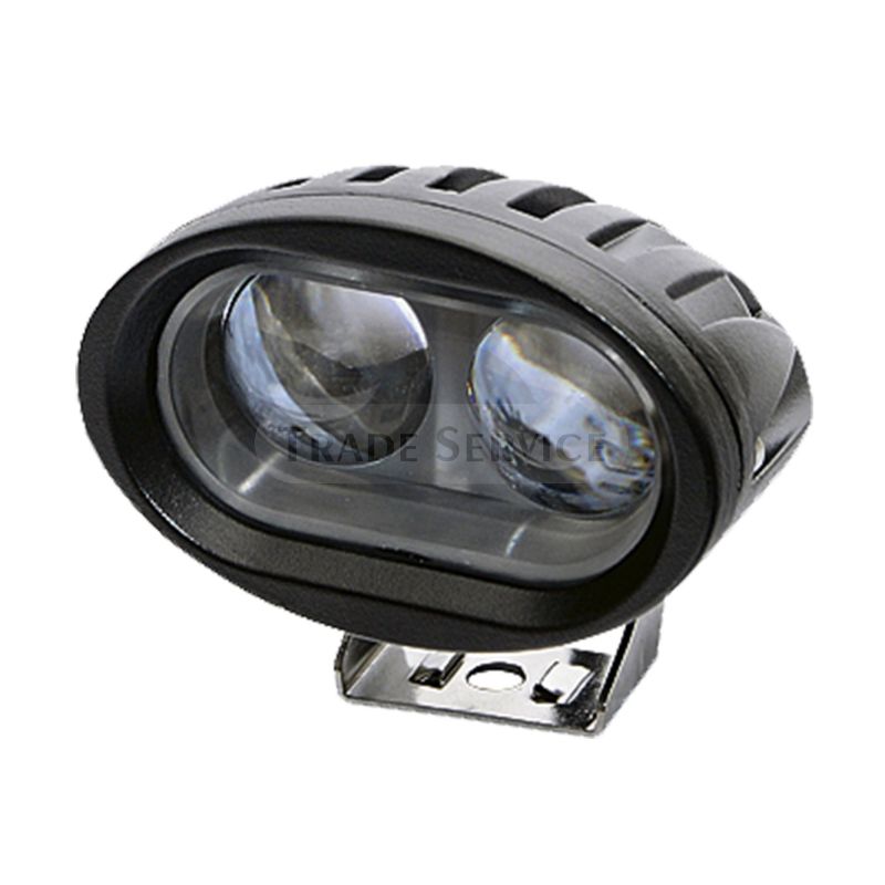 Blaue Gabelstaplerlampe 2 LED 800 lumen