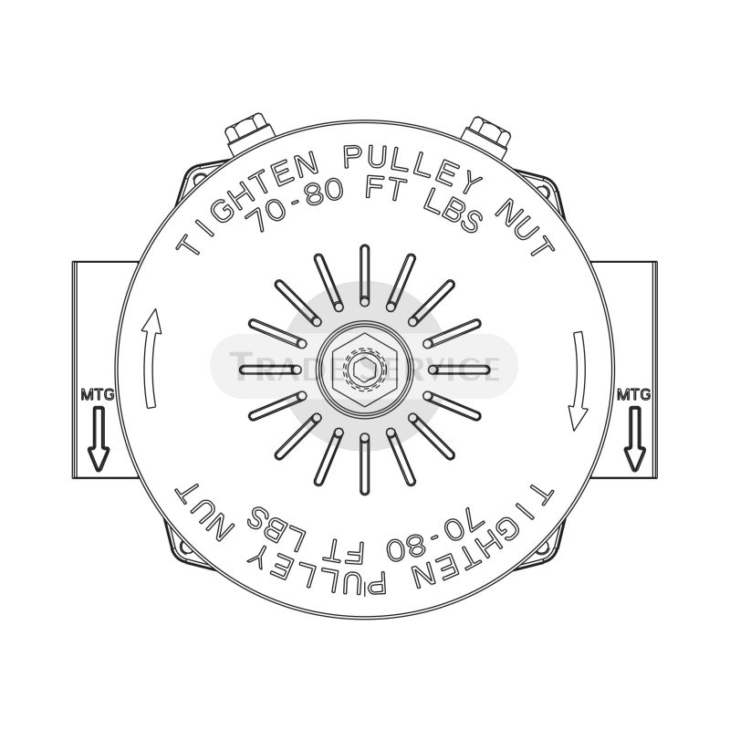 BLP4101H Prestolite Generator