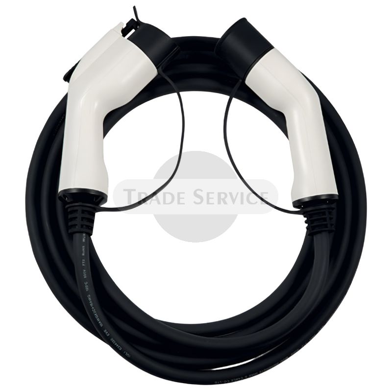 Type 1 Female to Type 2 Male charging cable 240V 32A 7.4kW