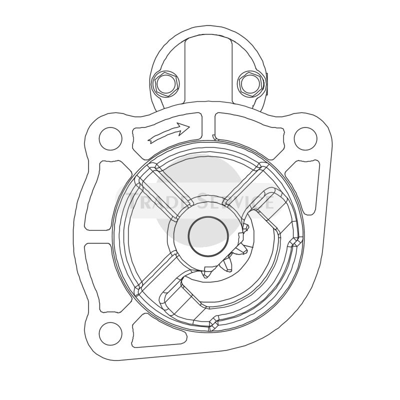 M81R2502 Prestolite Anlasser