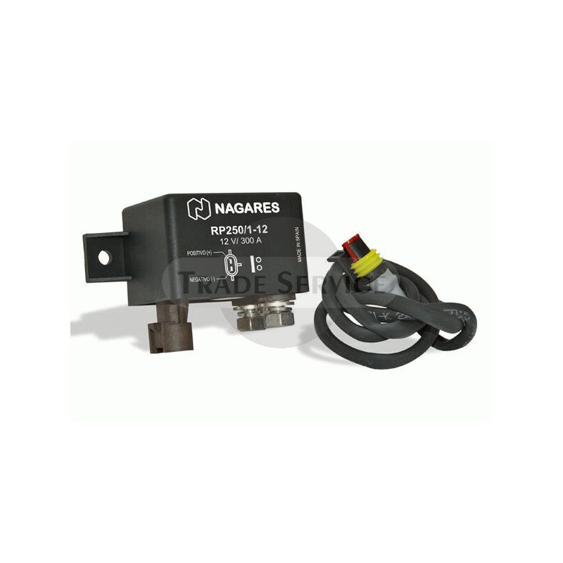MR105 MAHLE (Nagares) RP250/1-12 Arbeitsstrom Relais