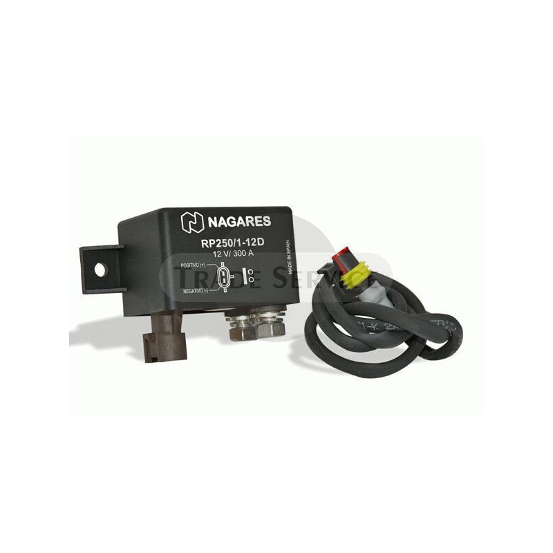 MR106 MAHLE (Nagares) RP250/1-12D Arbeitsstrom Relais mit Diode