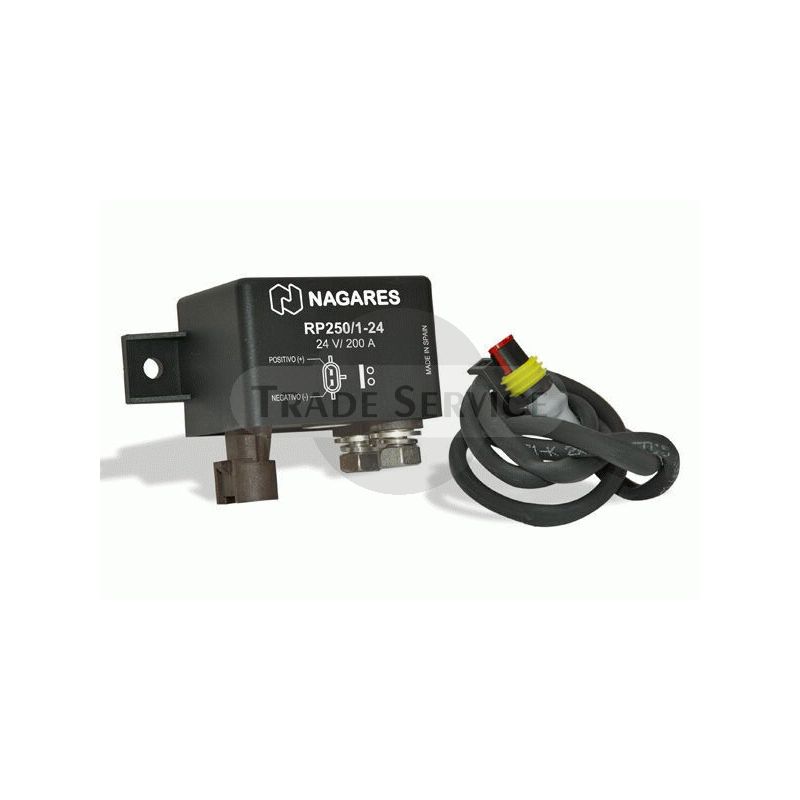 MR107 MAHLE (Nagares) RP250/1-24 Arbeitsstrom Relais