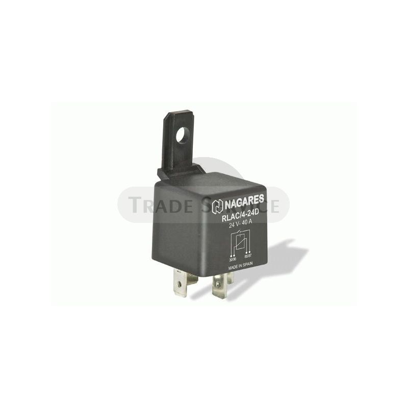 MR30 MAHLE (Nagares) RLAC/4-24D Arbeitsstrom Relais mit Diode