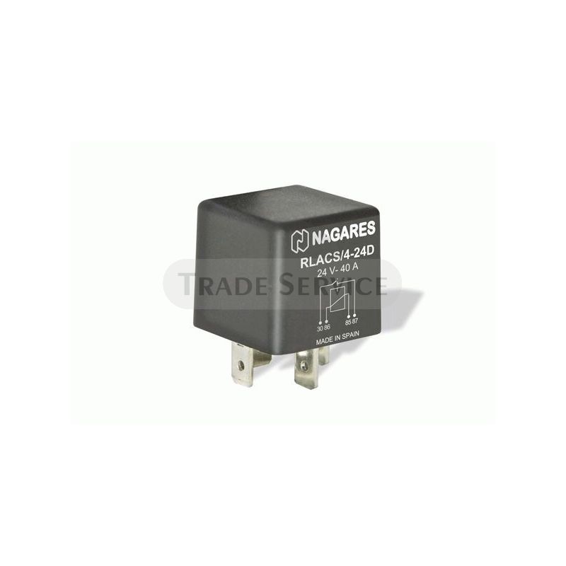 MR39 MAHLE (Nagares) RLACS/4-24D Arbeitsstrom Relais mit Diode