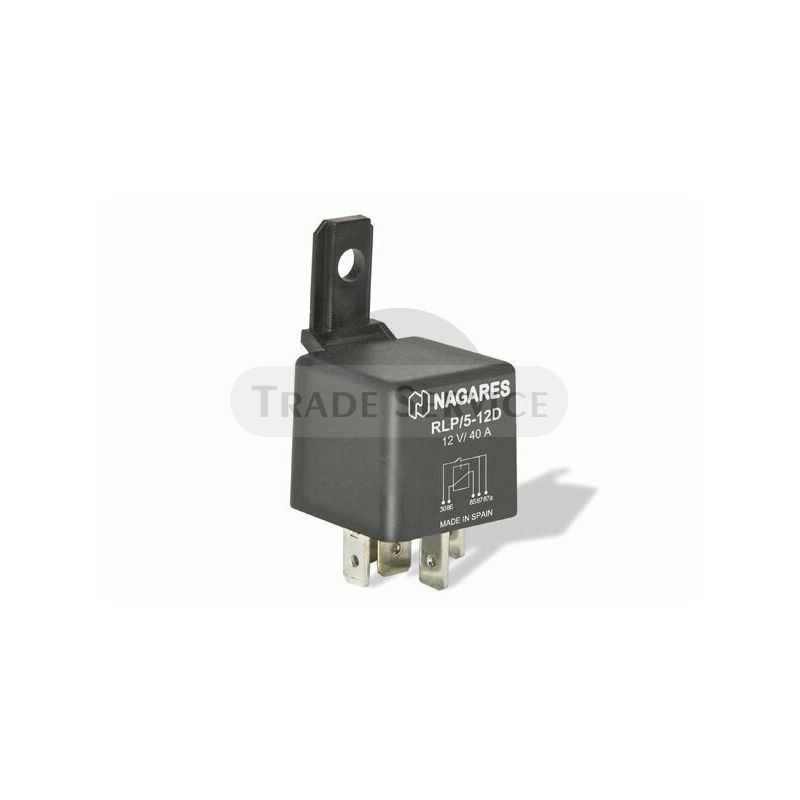 MR61 MAHLE (Nagares) RLP/5-12D Arbeitsstrom Relais mit Diode