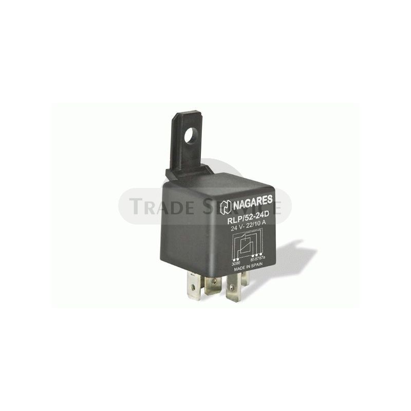 MR67 MAHLE (Nagares) RLP/52-24D Arbeitsstrom Relais mit Diode