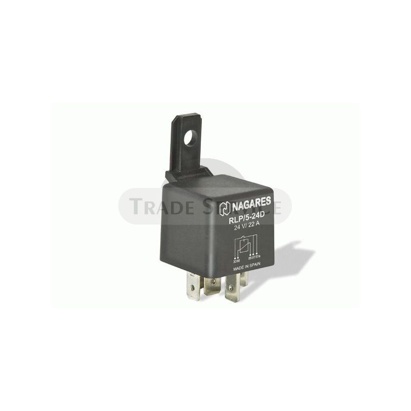 MR70 MAHLE (Nagares) RLP/5-24D Arbeitsstrom Relais mit Diode