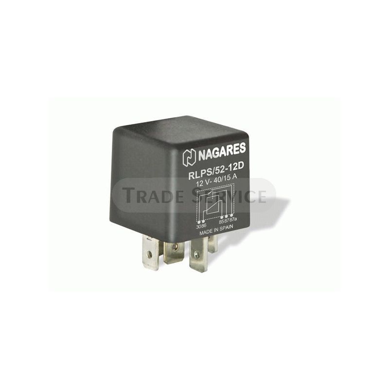 MR93 MAHLE (Nagares) RLPS/52-12D Arbeitsstrom Relais mit Diode