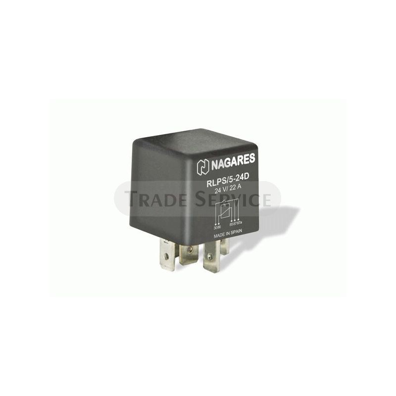 MR99 MAHLE (Nagares) RLPS/5-24D Arbeitsstrom Relais mit Diode