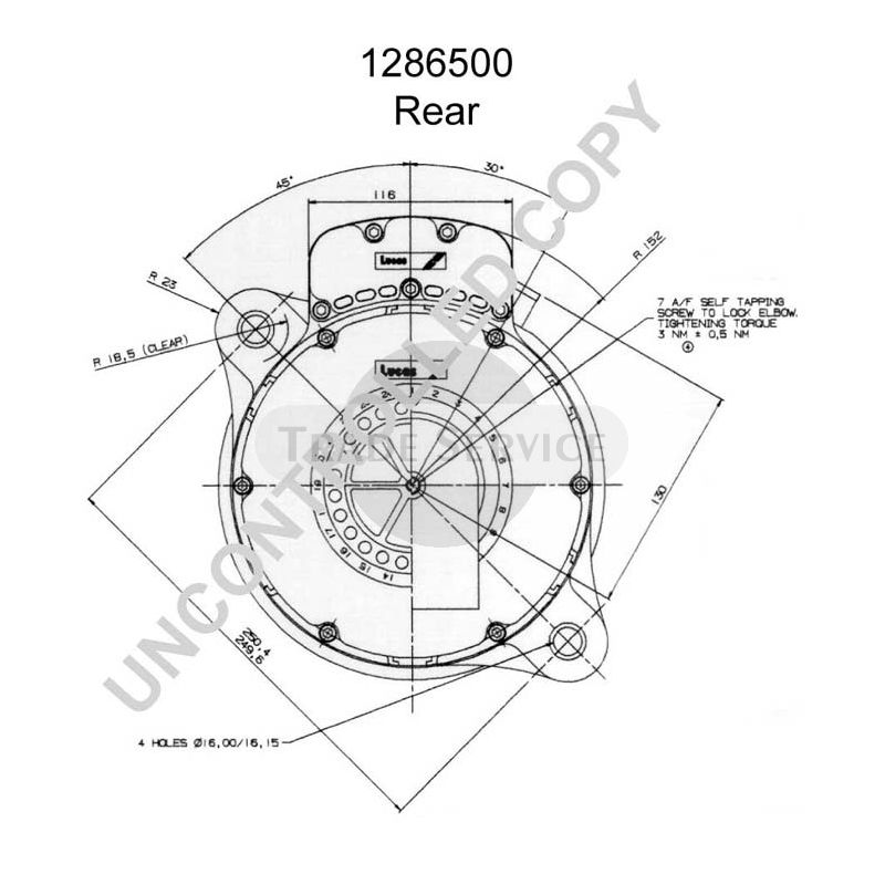 880704BZ Prestolite Generator