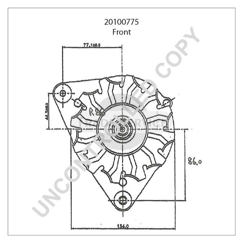 20100775 Prestolite Generator