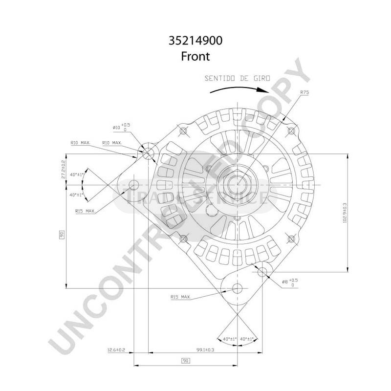 35214900 Prestolite Generator