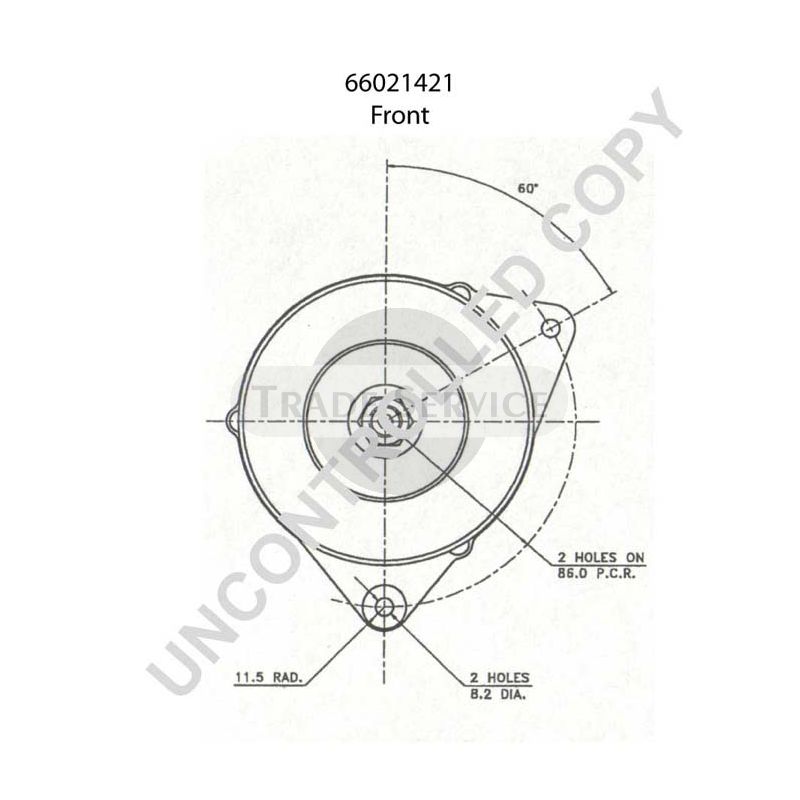 66021421 Prestolite Generator