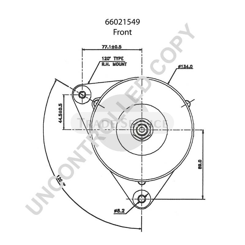 66021549 Prestolite Generator