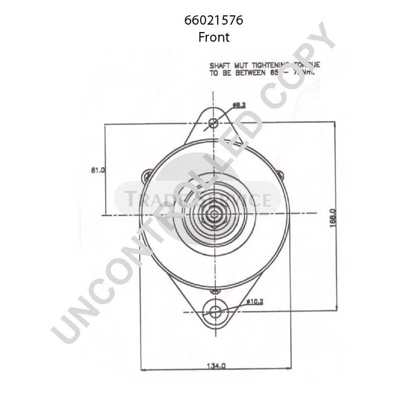 66021576 Prestolite Generator