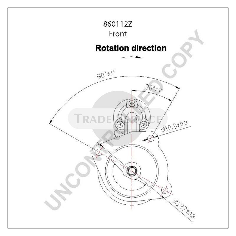 860112Z Prestolite Anlasser