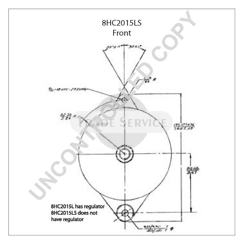 8HC2015LS Prestolite Generator