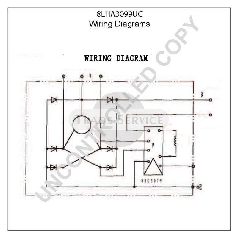 8LHA3099UC Prestolite Generator