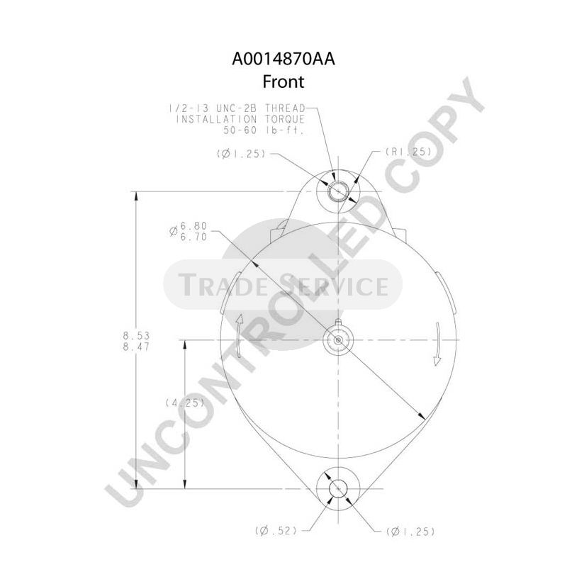 A0014870AA Prestolite Generator