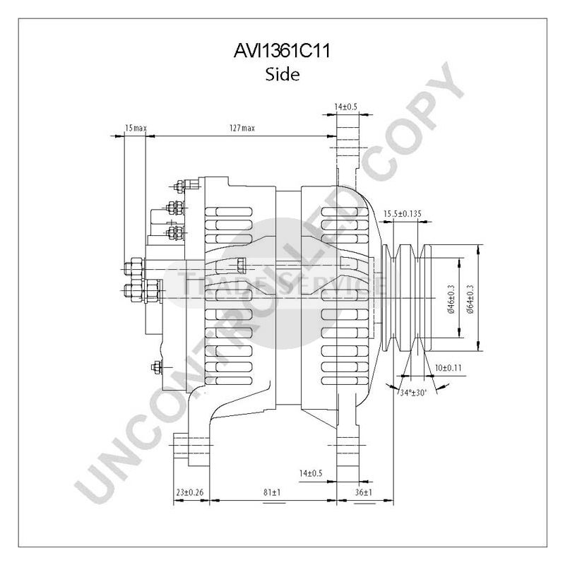 AVI1361C11 Prestolite Generator