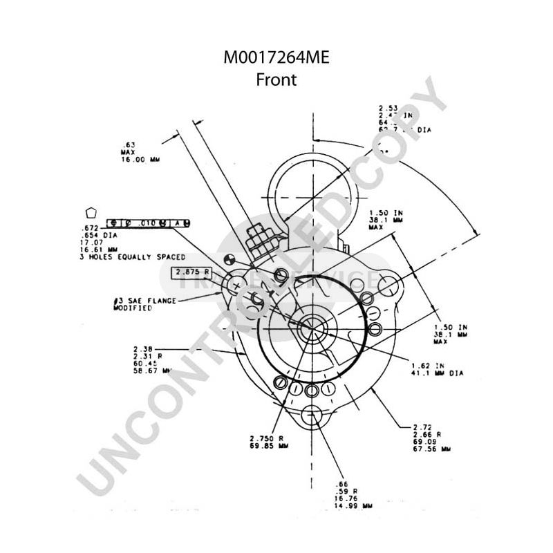 M0017264ME Prestolite Anlasser