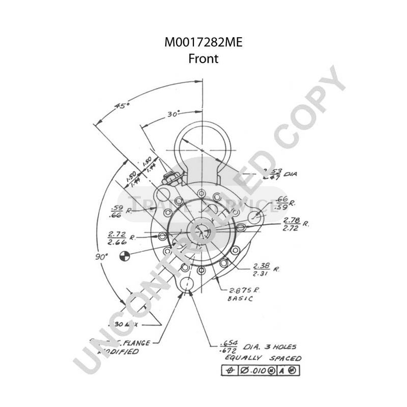 M0017282ME Prestolite Anlasser