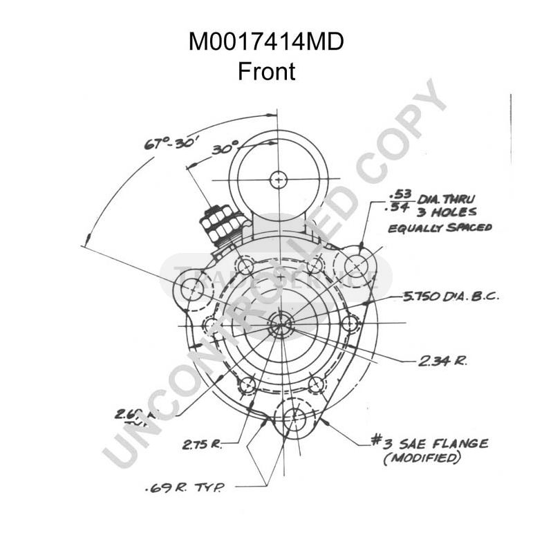 M0017414MD Prestolite Anlasser