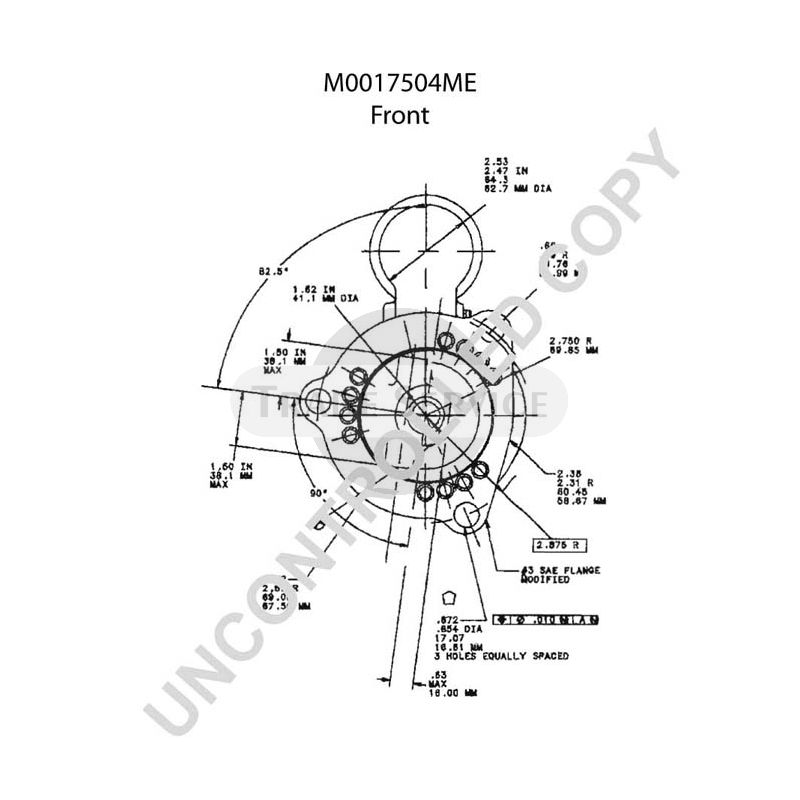 M0017504ME Prestolite Anlasser