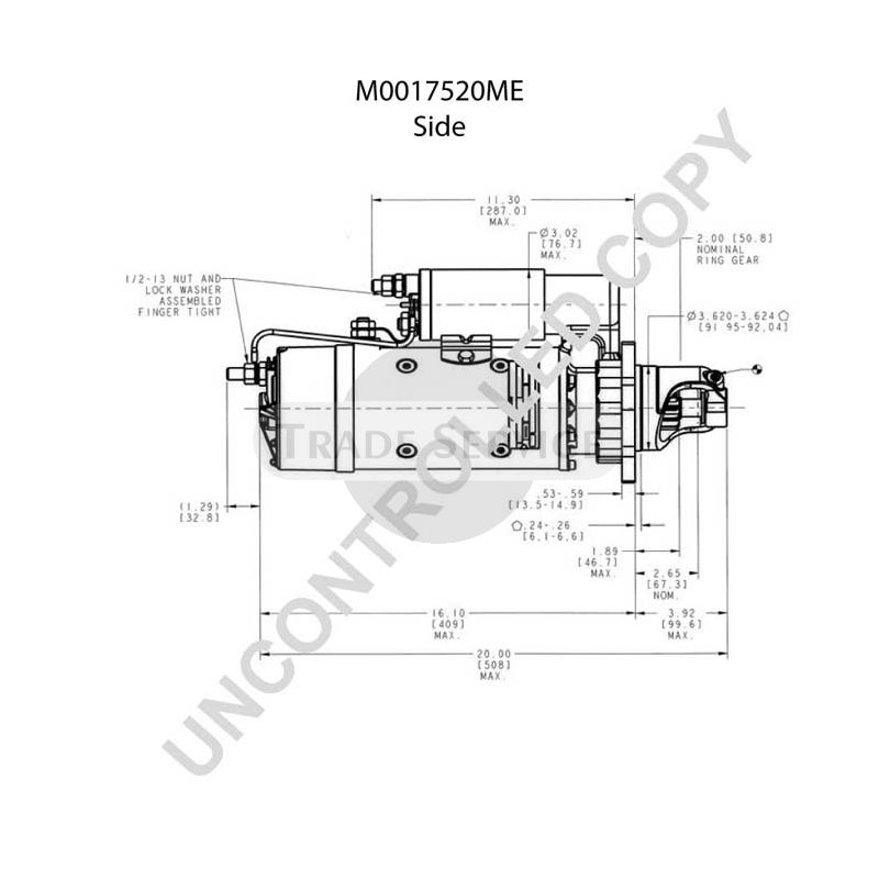 M0017520ME Prestolite Anlasser
