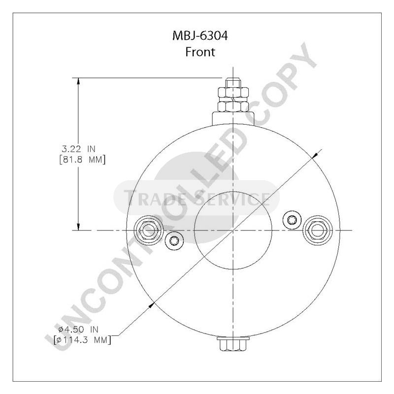 MBJ-6304 Prestolite Anlasser