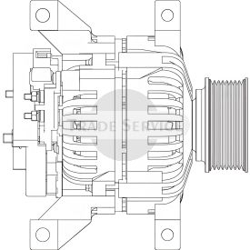 A144E307 Prestolite Generator