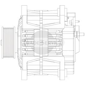 AVI168F3001 Prestolite Generator