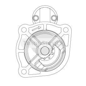M81R2502 Prestolite Anlasser