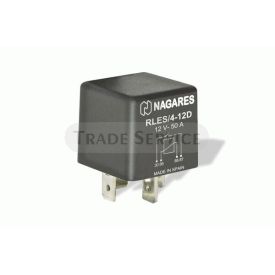 MR49 MAHLE (Nagares) RLES/4-12D Arbeitsstrom Relais mit Diode