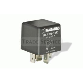 MR91 MAHLE (Nagares) RLPS/5-12R Arbeitsstrom Relais mit Widerstand