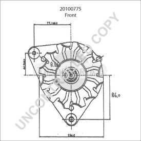 20100775 Prestolite Generator