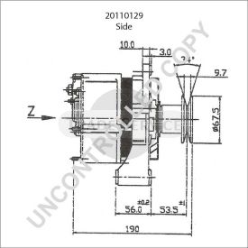 20110129 Prestolite Generator