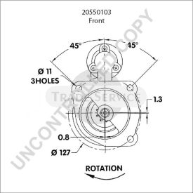 20550103 Prestolite Anlasser