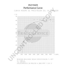 35215425 Prestolite Generator