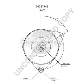 66021148 Prestolite Generator