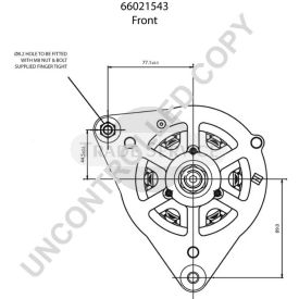 66021543 Prestolite Generator