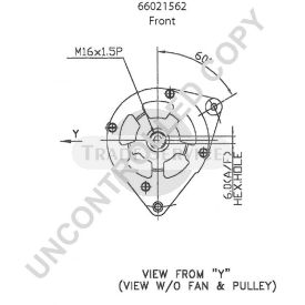 66021562 Prestolite Generator