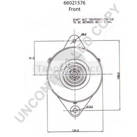 66021576 Prestolite Generator