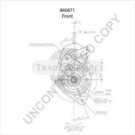 860871 Prestolite Anlasser