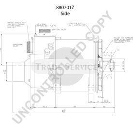 880701Z Prestolite Generator
